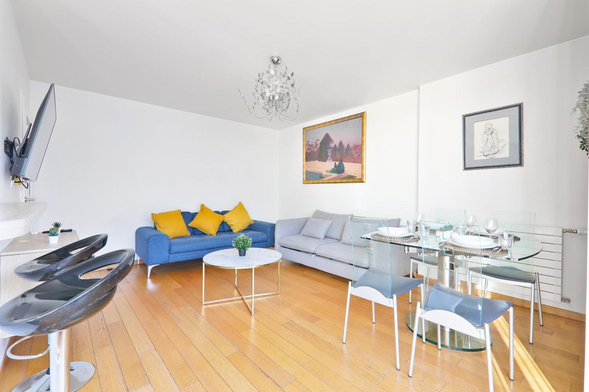 Appartement Quartier Tour Eiffel 6 Free Netflix Paris Luaran gambar